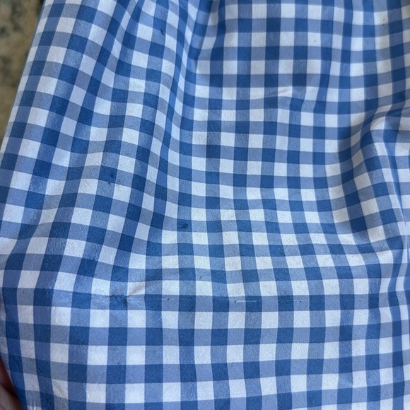 Ralph Lauren Girls Blue and White Checkered Dress - Picture 2 of 9